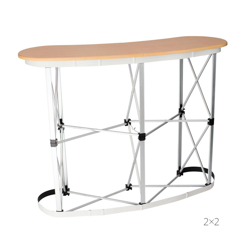 Pop-Up Counter 2×2 | Portable Exhibition & Promo Counter