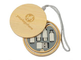 Bamboo 3in1 USB Charger