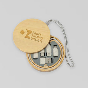 Bamboo 3in1 USB Charger