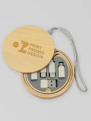 Bamboo 3in1 USB Charger